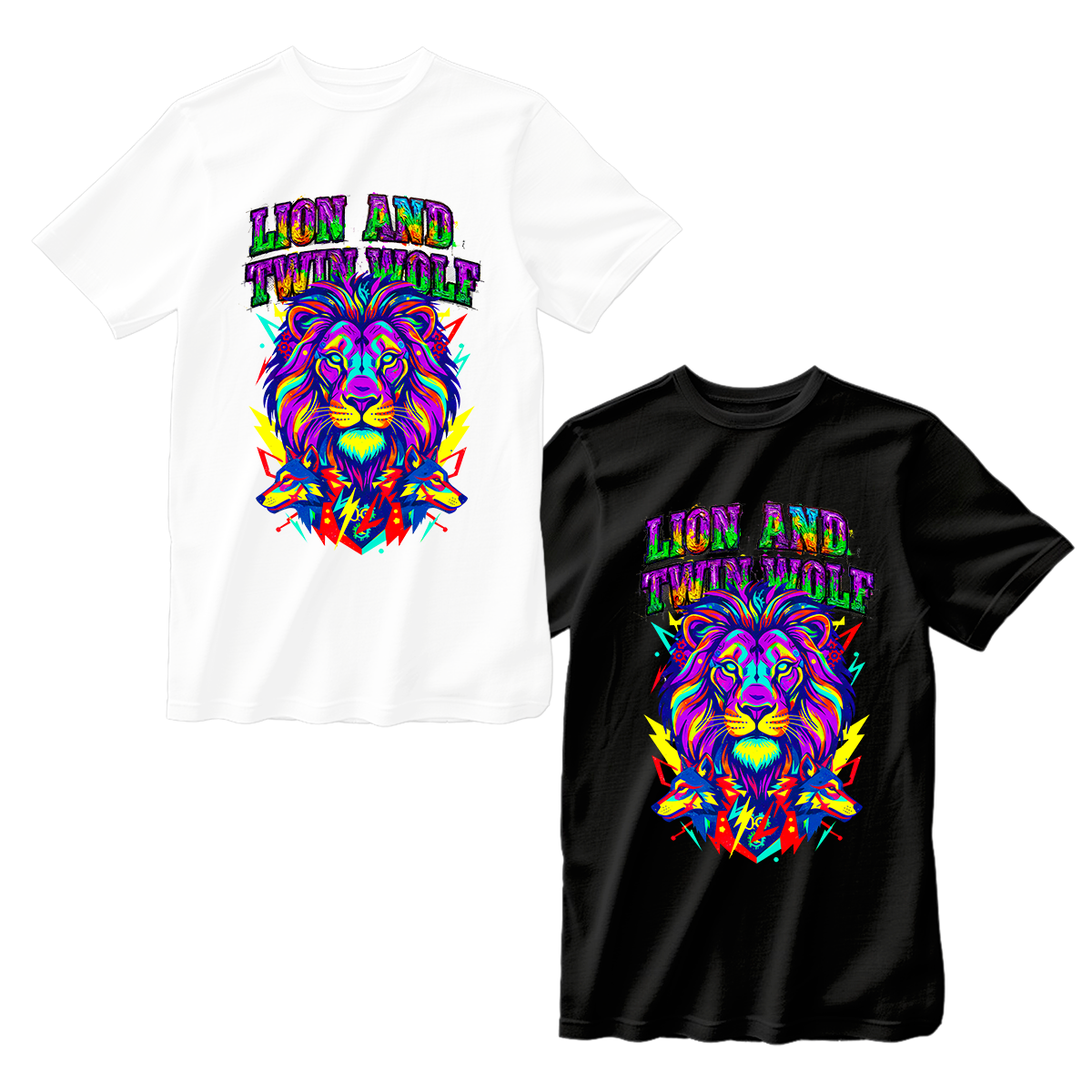 huetitch T-shirt lion 01-06