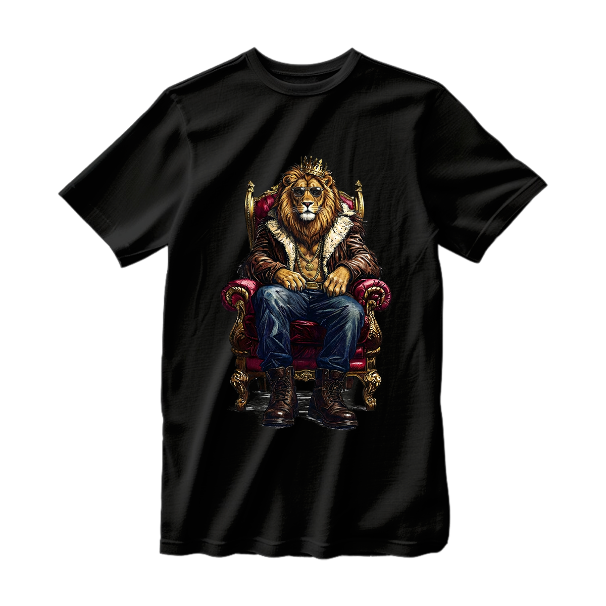 huetitch T-shirt lion 01-09