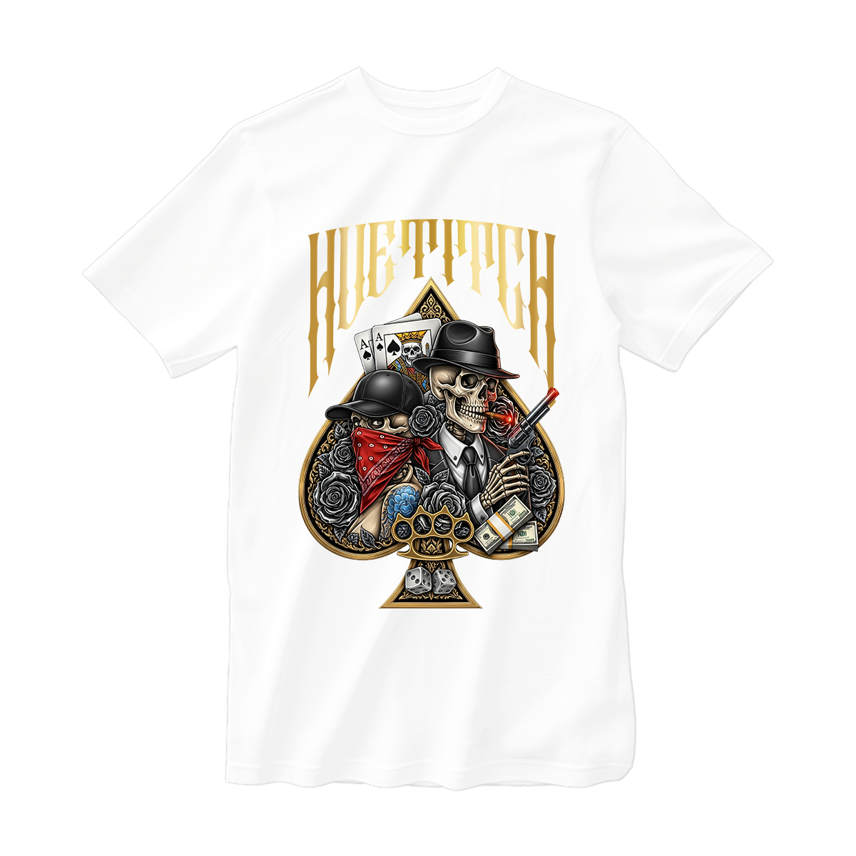 huetitch T-shirt skeleton 01-05