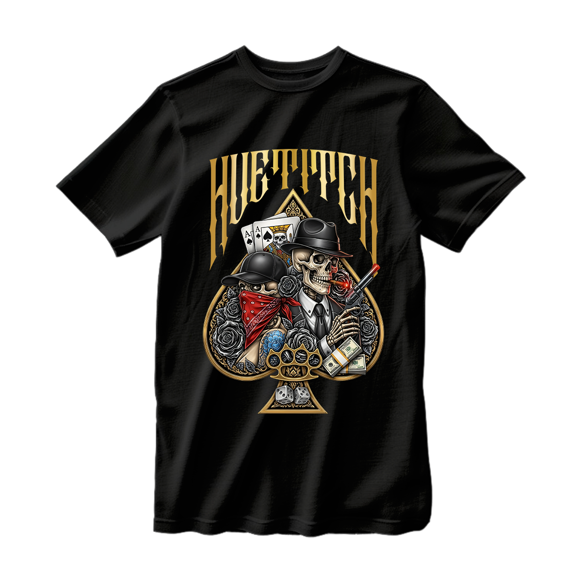 huetitch T-shirt skeleton 01-05