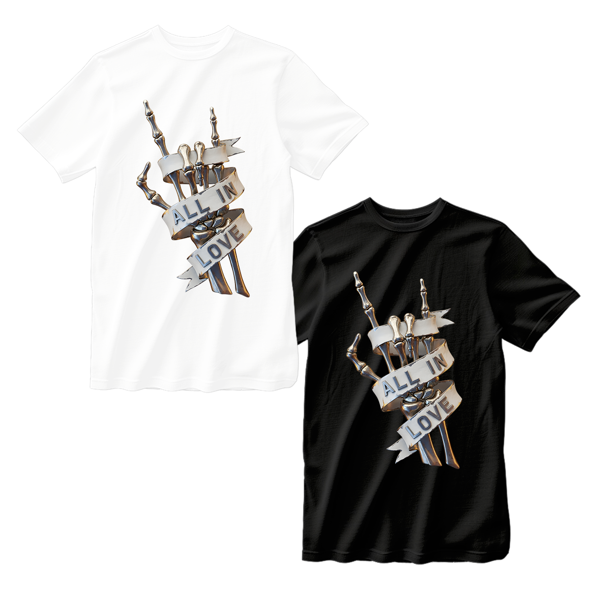 huetitch T-shirt skeleton 01-06