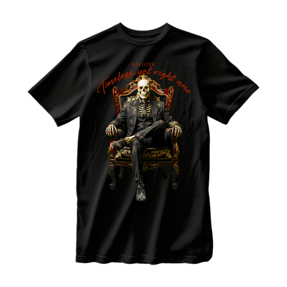 huetitch T-shirt skeleton 01-08