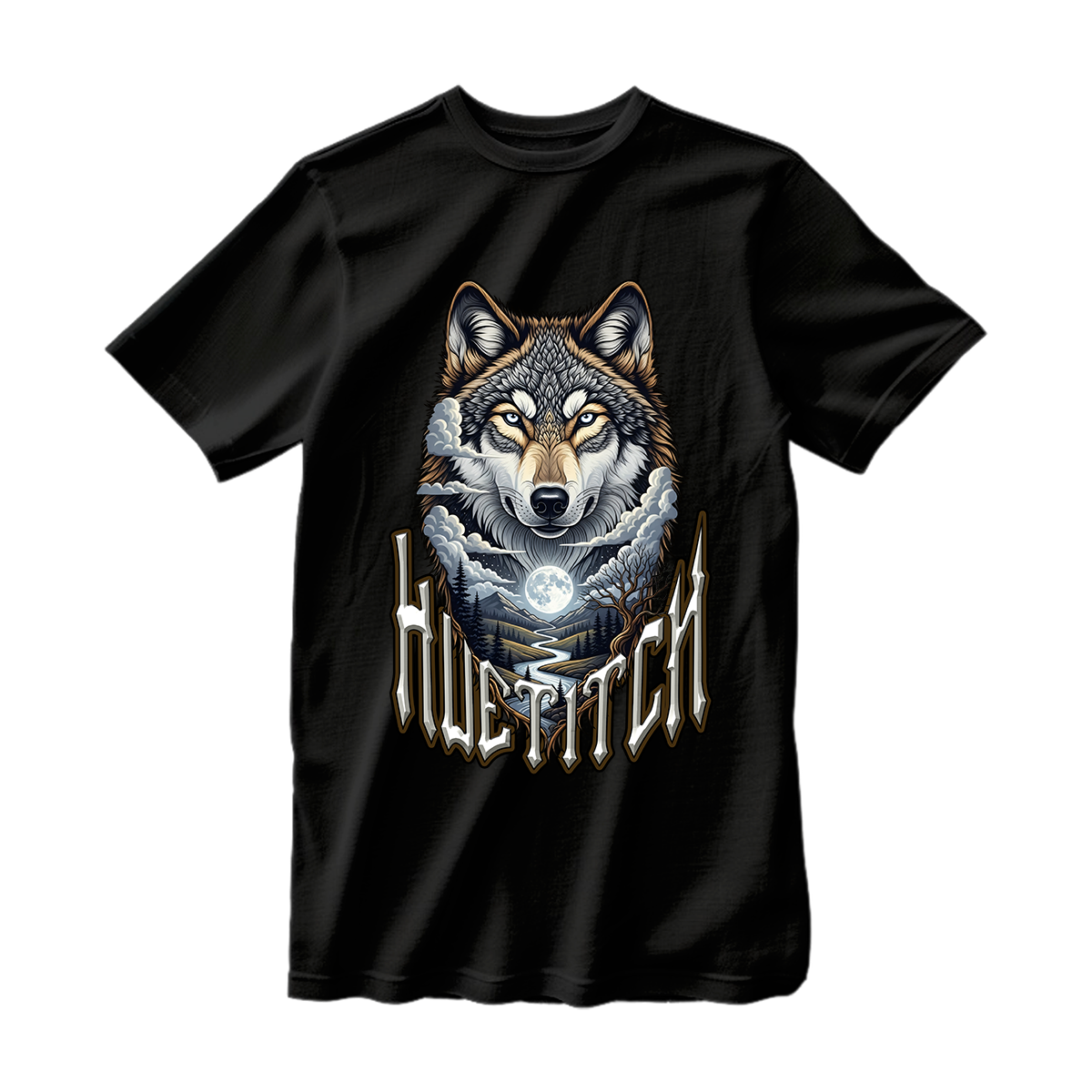 huetitch T-shirt wolf-01-01