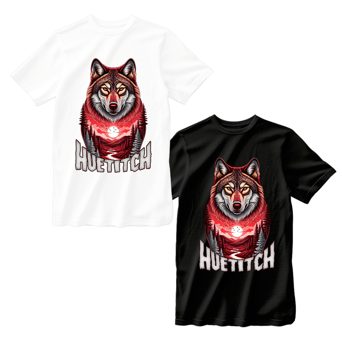 huetitch T-shirt wolf-01-02