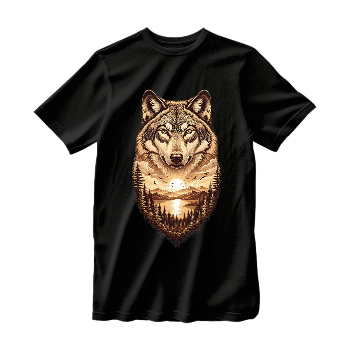 huetitch T-shirt wolf-01-07
