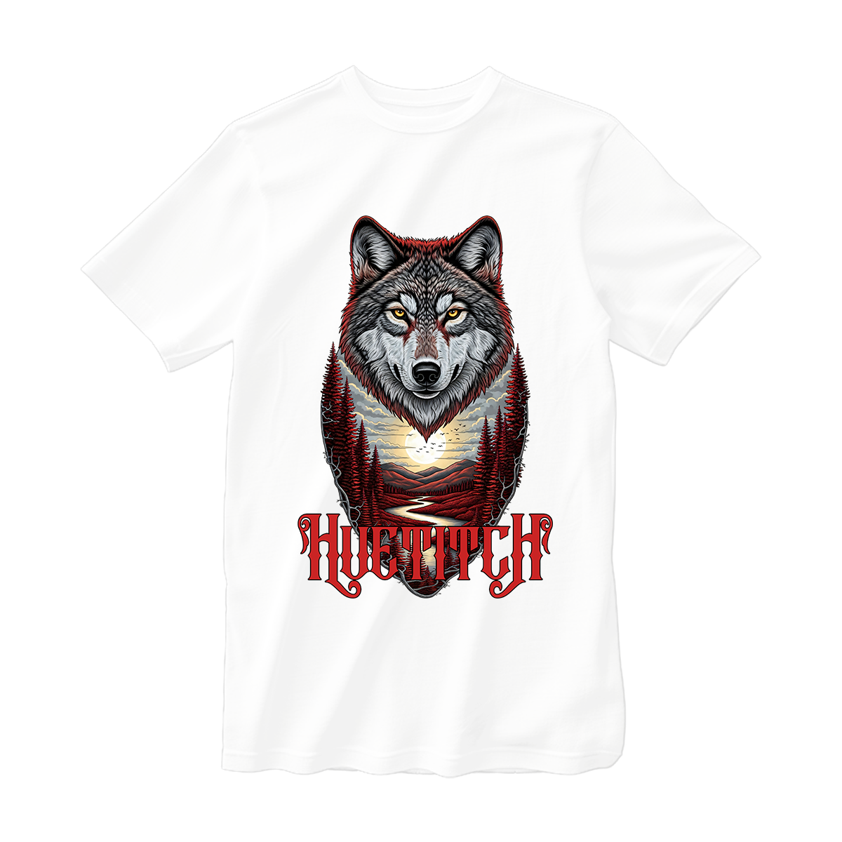 huetitch T-shirt wolf-01-09