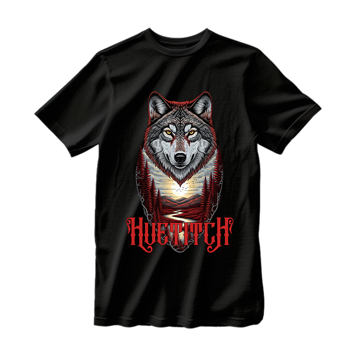 huetitch T-shirt wolf-01-09