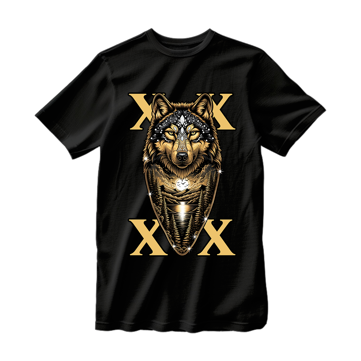 huetitch T-shirt wolf-01-15
