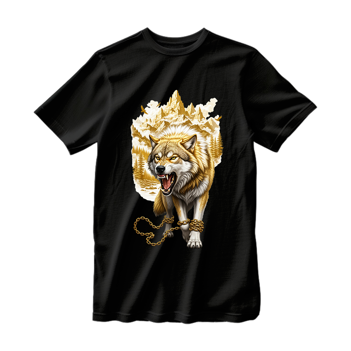 huetitch T-shirt wolf-01-16