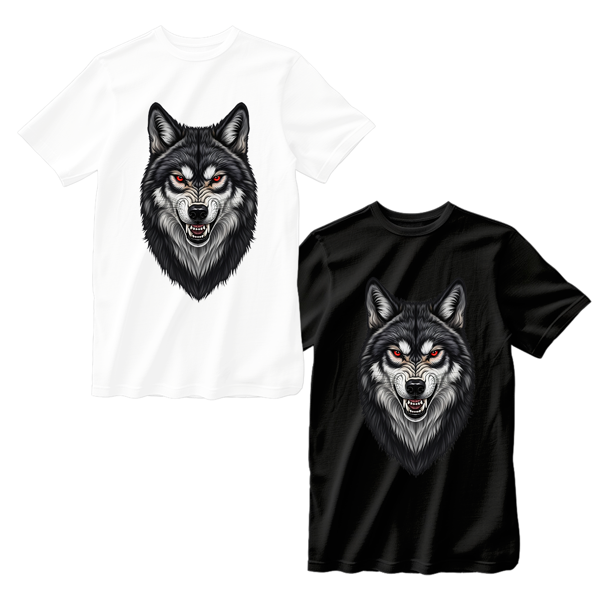 huetitch T-shirt wolf-01-17