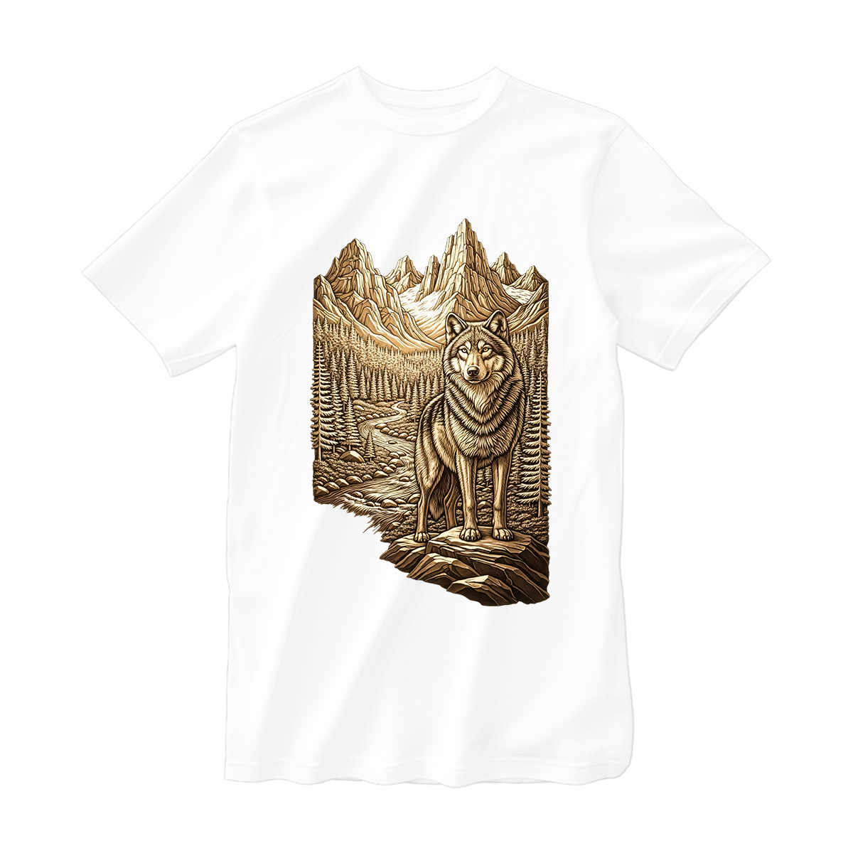 huetitch T-shirt wolf-01-19