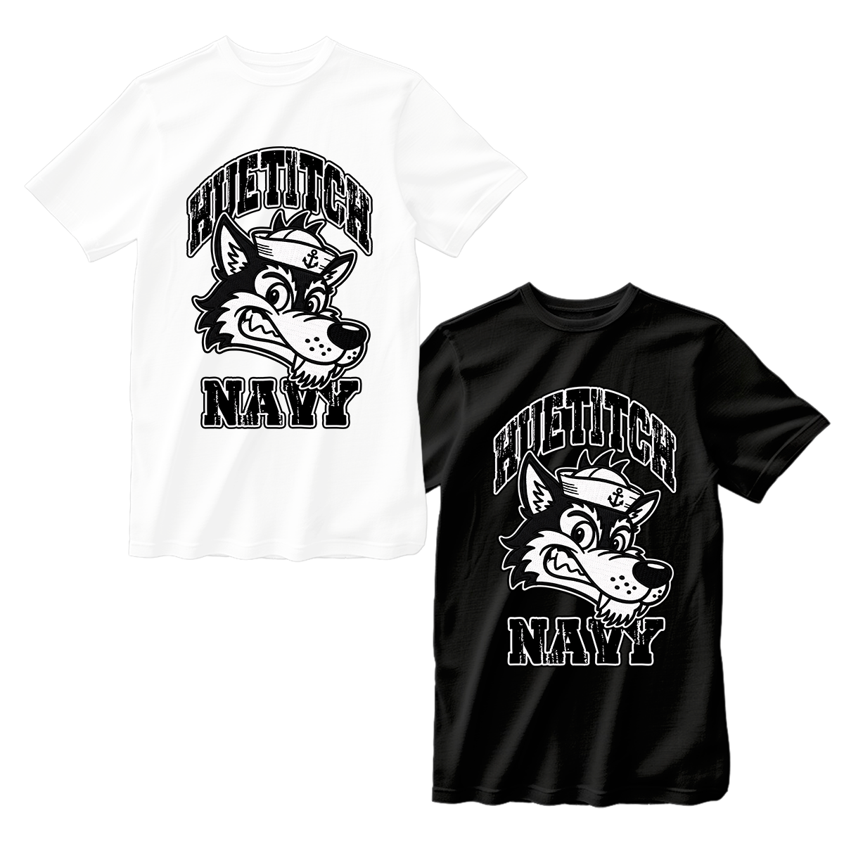 huetitch T-shirt wolf-01-22